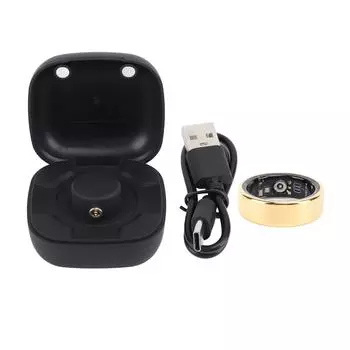 Смарт-кольцо Bluetooth 5.1 водостойкое носимое спортивное фитнес-трекерное смарт-кольцо для бизнеса Tr 7 17.3mm/0.68in