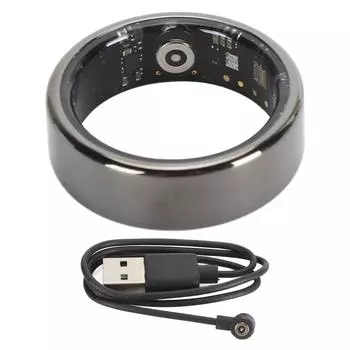 Смарт-кольцо Health Tracker BT 5.0 Удаленная съемка Мониторинг сна IP68 Водонепроницаемый Магнитный розового золота