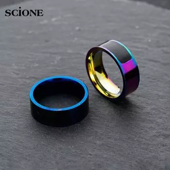 Смарт-кольцо NFC, титановое стальное кольцо для Android Pay, многофункциональное кольцо на палец, интеллектуальные аксессуары для носимых устройств 6