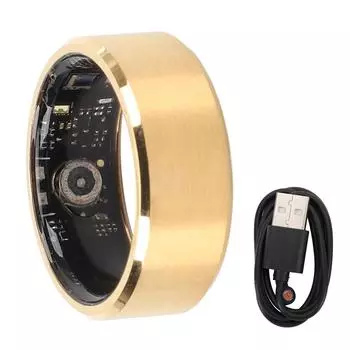 Смарт-кольцо с отслеживанием сна, водонепроницаемость 50 м, многофункциональный спортивный режим, мониторинг калорий, смарт-кольцо со здоровьем, Tra Size 8