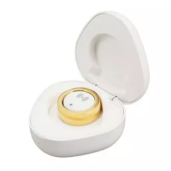 Смарт-кольцо с трекером здоровья, шагомером и защитой от воды IP68, кольцо для мониторинга сна с чехлом для зарядки через приложение No. 22