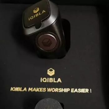 Смарт-кольцо-счетчик Tasbih Tally для мусульман Zikr Digital Tasbeeh 5 Напоминание о времени молитвы Bluetooth