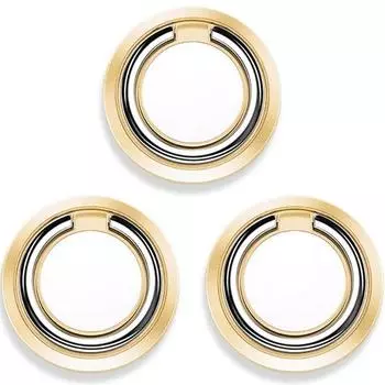 Smart ring finger ring holder, 3 pieces, gold