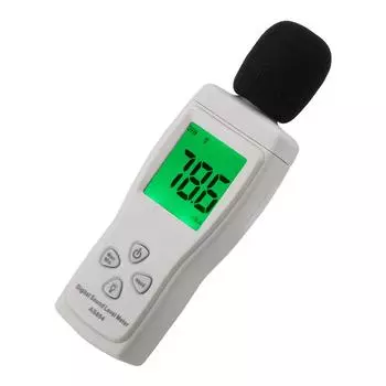 SMART SENSOR AS804 Цифровой измеритель уровня звука Тестовый монитор 30130 дБА