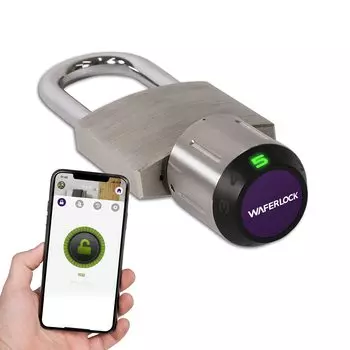 смарт смарт IP68 водонепроницаемый и дужка диаметр IC тег ключ разблокировка IC карта с PIN-кодом управление домашний WAFERLOCK, C210, навесной замок, навесной замок, замок, серебряный