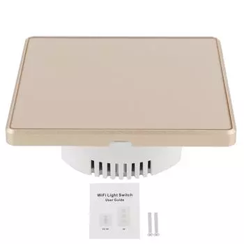 Smart Touch Switch Gold беспроводной пульт дистанционного управления стандарта Великобритании 800 Вт 95-240 В переменного тока