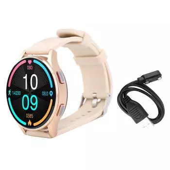 Smart Watch 1.43 Inch Touch Screen Bluetooth Calling Multi Sports Mode Message Call Reminder Time чёрный