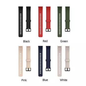 Smart Watch Wristband Waterproof Silicone Bracelet Strap for Realme Bands чёрный