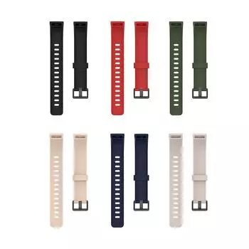 Smart Watch Wristband Waterproof Silicone Bracelet Strap for Realme Bands чёрный