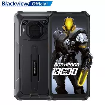 Смартфон Blackview BV6200 Pro, 4 ГБ, 128 ГБ, Android 13, прочный телефон