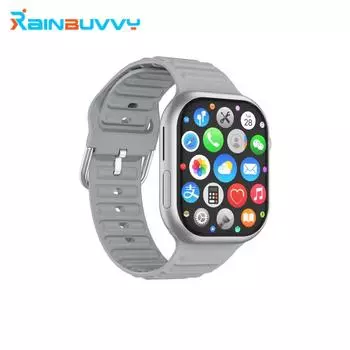 Умные часы Rainbuvvy B18 4G, 2 ГБ ОЗУ, 16 ГБ ПЗУ, AMOLED, полноэкранный Super HD, 2-мегапиксельная камера, водонепроницаемость IP67, мониторинг сердечного ритма, длительное время ожидания, модные часы чёрный