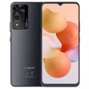 Смартфон Cubot A10 на базе Android, 4 ГБ ОЗУ + 128 ГБ ПЗУ, восьмиядерный процессор Unisoc T606, экран 6,56 дюйма, частота 90 Гц, 5100 мАч, камера 48 МП 4GB + 128GB чёрный