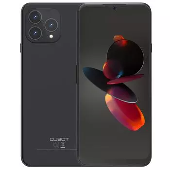 Смартфон Cubot P80, глобальная версия Android 13, 8 ГБ ОЗУ, 256 ГБ/512 ГБ встроенной памяти, NFC, экран FHD+ 6,583 дюйма, 48 МП + 24 МП, аккумулятор 5200 мАч 8GB+256GB чёрный
