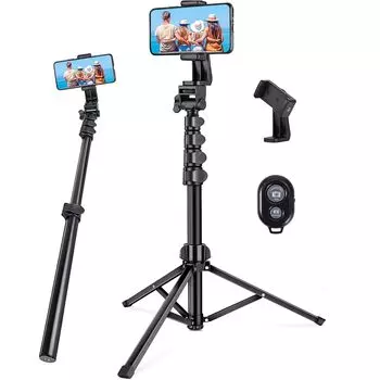 Смартфон Максимальная высота 2 в 1 селфи-палка алюминиевая 4 уровня 360 угловая подставка с телефоном совместима со всеми смартфонами iPhone серии штатив,