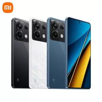 Смартфон POCO X6 5G с NFC Snapdragon 7s Gen 2 IP54 1,5K 120 Гц AMOLED, глобальная версия смартфона