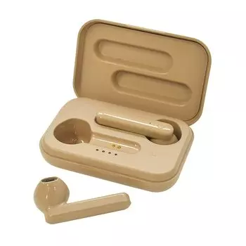 Смартфон Rasta Banana для Android iPhone Bluetooth 5.0 Полностью беспроводные стереонаушники с микрофоном-вкладышем Bluetooth, левый и правый раздельные