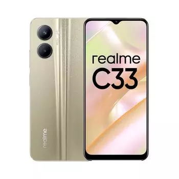 Смартфон Realme C33 Gold 4 ГБ ОЗУ Unisoc 128 ГБ