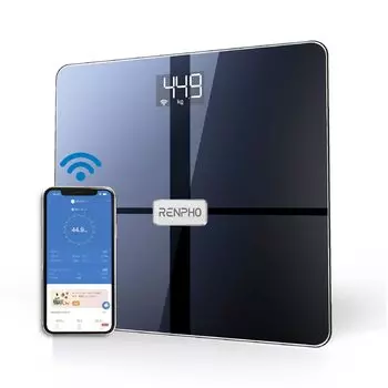 Смартфон RENPHO Weight Body Fat 2-го поколения использует ITO Body Composition High Dedicated App Health Fat Metabolic Rate Water может быть измерена Здоровье
