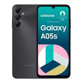 Смартфон SAMSUNG A05S 64 ГБ Черный