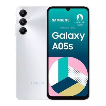 Смартфон SAMSUNG A05S 64 ГБ Серебристый