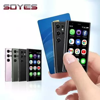 Смартфон SOYES S23 Pro 3G 3,0 дюйма Android 8.1 две SIM-карты двойной режим ожидания 1000 мАч WIFI Bluetooth RAM 2 ГБ ROM 16 ГБ небольшой смартфон чёрный