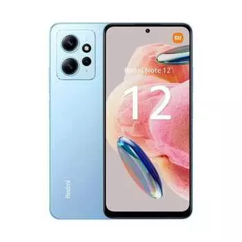Смартфон XIAOMI Redmi Note 12 4G 64 ГБ синий + ЧЕХОЛ