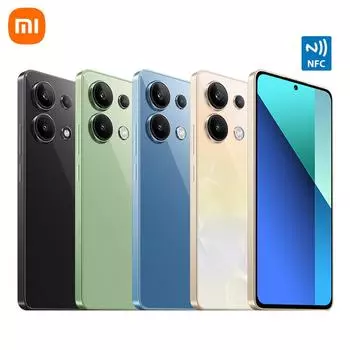 Смартфон Xiaomi Redmi Note 13 4G с NFC Snapdragon® 685, 120 Гц, AMOLED, IP54, 33 Вт, глобальная версия, быстрая зарядка