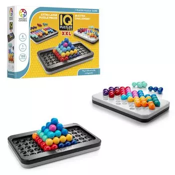 SmartGames Smart Games IQ Puzzler Pro XXL Игра-головоломка для тренировки мозга x SG455XL Оригинальный продукт 41,5 см 25,5 см