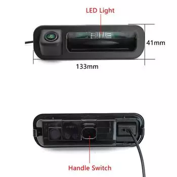 SMARTOUR CVBS 1920*1080P AHD камера заднего вида на ручке багажника для Ford Focus хэтчбек седан Ford Focus Mondeo 3 Titanium 2013 2012 line