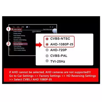 SMARTOUR HD AHD 1920*1080P 180 Degree Fisheye Lens Starlight Night Vision Vehicle Rear View Reverse Camera Car Universal Camera