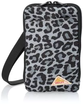 Smartphone case MINI PHONE POUCH Gray Leopard [Kelty]