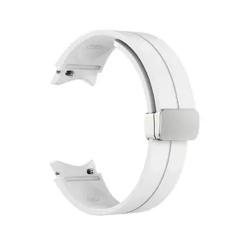 Smartwatch Band Soft Breathable Silicone Wriststrap Belt Quick Release Magnetic Buckle Bracelet for Watch 5 Watch 5 Pro men