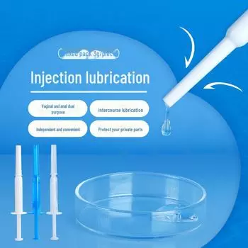 Смазка для анального секса Miji Dual-Purpose 3 г — гладкая и приятная, коробка из 200 штук Anal injection lubricant 3g*3pcs/box 6974408082439