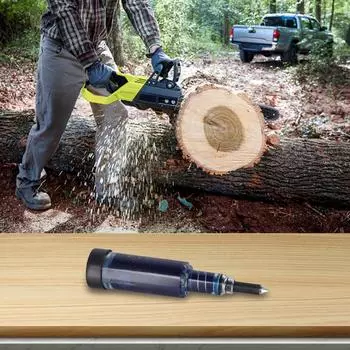 Смазка для направляющей шины цепи цепной пилы и щетки кустореза чёрный