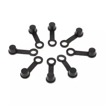 Смазка для винта прокачки тормозного суппорта 30 шт. для пылезащитного колпачка клапана для защиты чёрный