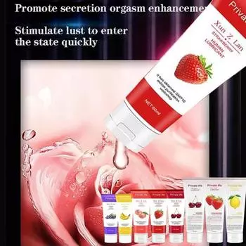 Смазка на водной основе для секса Анальный секс Прозрачная смазка Оральный секс Гель Стимулирует женский оргазм Оргазм Смазка Grape flavor 30ml
