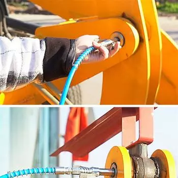 Смазочная муфта 10000 PSI NPTI/8 высокого давления смазочная насадка масляный насос автомобильный шприц смазочный наконечник аксессуары для ремонта смазка