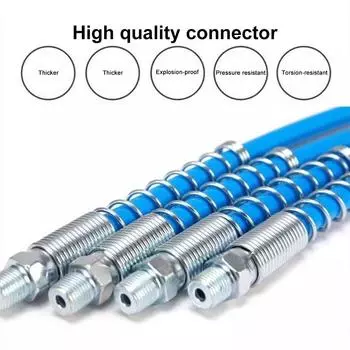 Смазочная насадка 10000 PSI, герметичная, быстросъемная, смазочный насос с двумя нажимными наконечниками, легко нажимать, ремонтные принадлежности