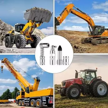 Смазочный адаптер Соединительная муфта Игла для смазки Форсунка Инжекторы Инструмент для механического использования Техническое обслуживание тяжелой техники