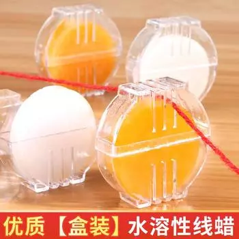 Смазочный воск для ниток Шелковая нить Хлопковая нить Вышивка крестиком Инструмент для вышивки крестом Водорастворимый медовый воск Воск для ниток-молний No specification
