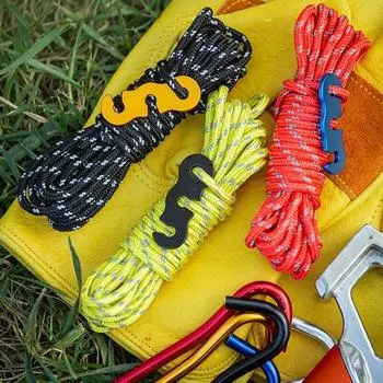 Смелый тент ветровой трос навес для кемпинга на открытом воздухе светоотражающий ветровой трос 3 мм многофункциональный ветровой трос пряжка комплект тросов для палатки