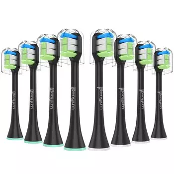 Сменная электрическая зубная щетка Evolution Senyum Mini Compact, совместимая со сменной треугольной щеткой Philips Sonicare Diamond Clean