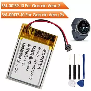 Сменная батарея для часов 361-00139-10 361-00137-10 для Garmin Venu 2 Garmin Venu 2s Garmin Venu SQ2 For Garmin Venu 2
