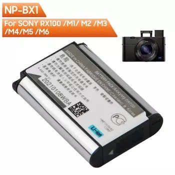 Сменная батарея NP-BX1 для SONY M6 M3 M5 M2 M4 M1RX1 RX1R HX90 WX350 WX300 HX90 HX400, перезаряжаемая батарея 1240 мАч