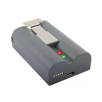 Сменная батарея Универсальная 6040 мАч Высокая емкость Надежная перезаряжаемая батарея для дверного звонка камеры для Ring Video Doorbell 2/3/4 серый