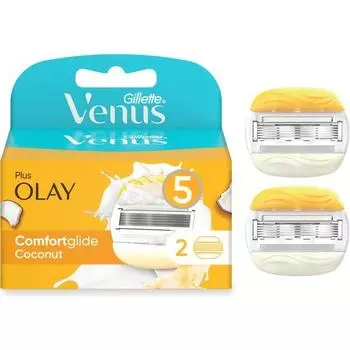 Сменная бритва Gillette Venus Comfortglide Olay для женщин, 2 шт.