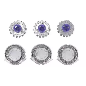 Сменная бритвенная головка из нержавеющей стали, режущая головка для бритвы Philips PT720 PT725 PT726 белый