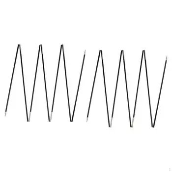 Сменная чернота поляков шатра из стекловолокна предварительно собранная легкая для установки легкий 3.4m 2 Person