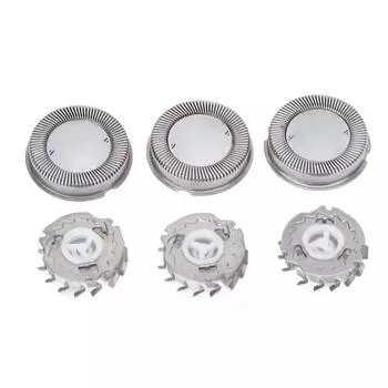 Сменная головка электробритвы с лезвием из нержавеющей стали, режущая головка для бритвы Philips HQ3 HQ4