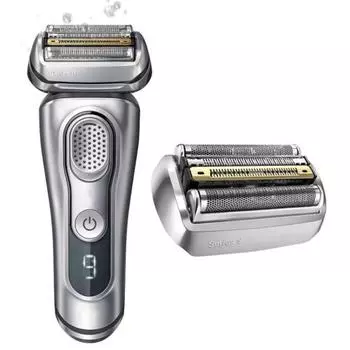Сменная головка для электробритвы BESTBOMG 92S, совместима со всеми моделями Braun 9477cc 94330s 9465cc 9460cc 9419s 9390cc 9385cc, 92s-серебристый, 1 шт.